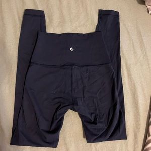 Lululemon Navy Blue High-Waisted Legging